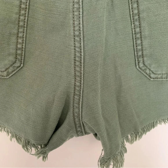 American  Eagle Green Cargo Shorts 8 - Picture 4 of 9